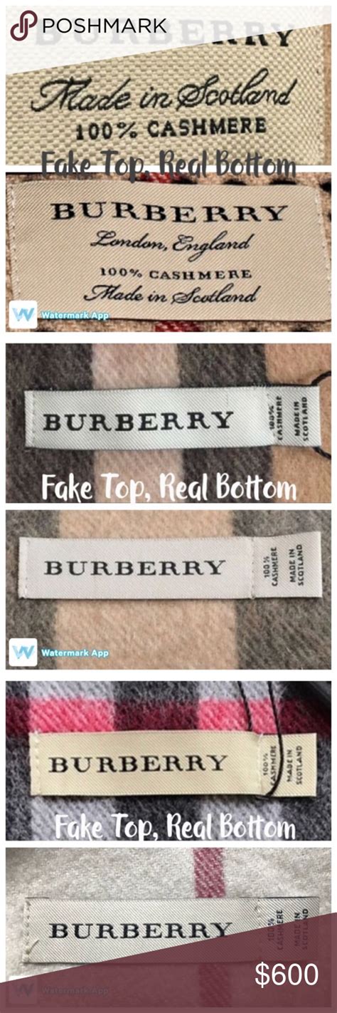 how to check burberry scarf authenticity